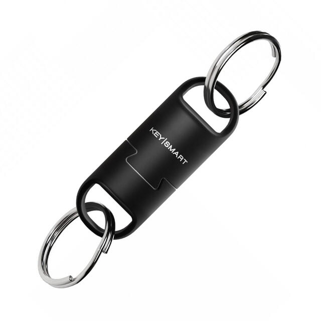 KeySmart MagConnect Magnetic Keychain - Black