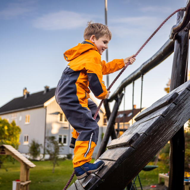 Utedress til barn 3 år Bergans Lilletind Coverall Kid 98 25383 