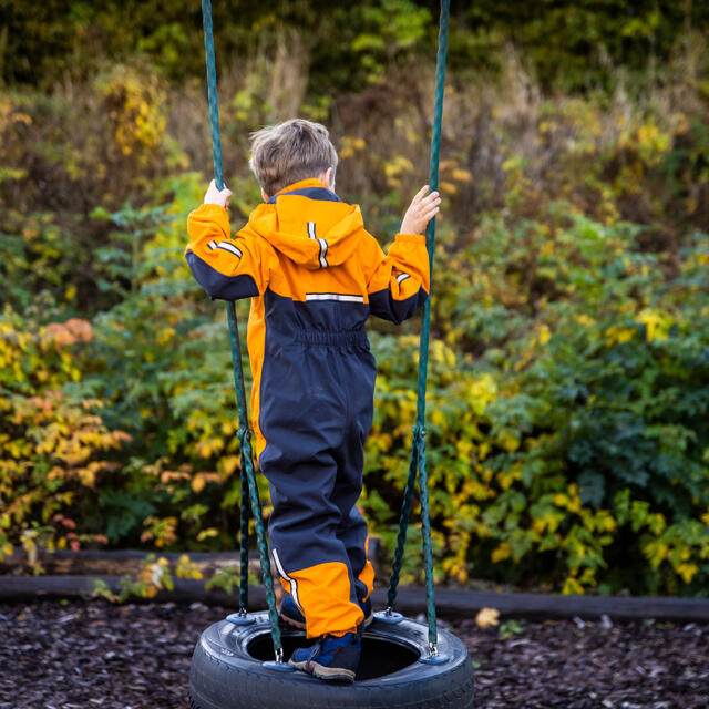 Utedress til barn 3 år Bergans Lilletind Coverall Kid 98 25383 