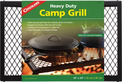 Kraftig grillrist Coghlans Heavy Duty Camp Grill