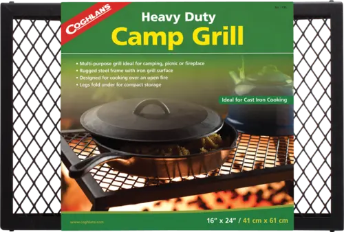 Kraftig grillrist Coghlans Heavy Duty Camp Grill 