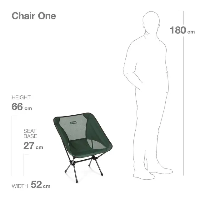 Stol Helinox Chair One ForestGreen 