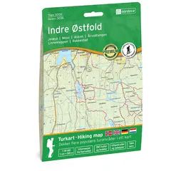 Indre &#216;stfold Nordeca Topo 1:50 000 3036