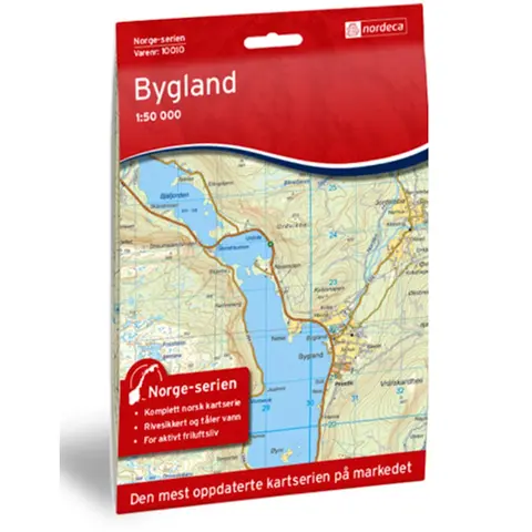 Bygland Nordeca Norge 1:50 000 10010