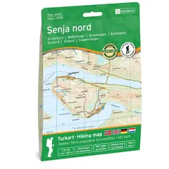 Senja Nord Nordeca Topo 1:50 000 3029