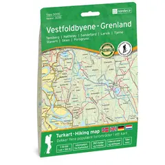 Vestfoldbyene-Grenland Nordeca Topo 1:50 000 3035