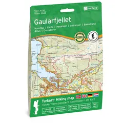 Gaularfjell Nordeca Topo 1:50 000 3040