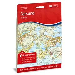 Farsund Nordeca Norge 1:50 000 10001