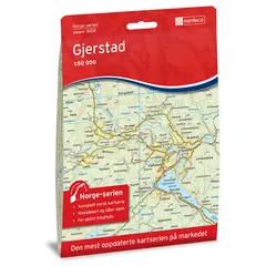 Gjerstad Nordeca Norge 1:50 000 10011