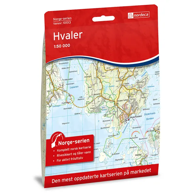 Hvaler Nordeca Norge 1:50 000 10013 