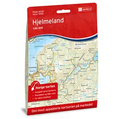 Hjelmeland Nordeca Norge 1:50 000 10016