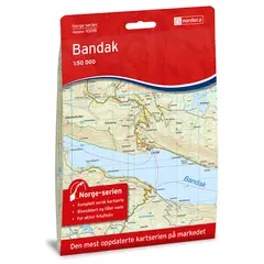 Bandak Nordeca Norge 1:50 000 10018