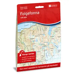 Folgefonna Nordeca Norge 1:50 000 10030