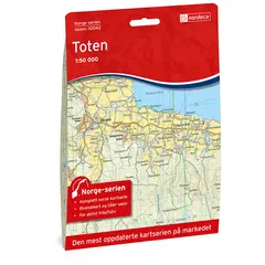 Toten Nordeca Norge 1:50 000 10042