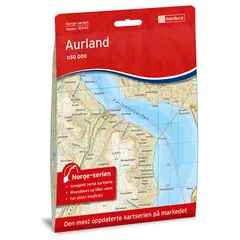 Aurland Nordeca Norge 1:50 000 10047