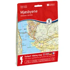 Mj&#248;sbyene Nordeca Norge 1:50 000 10050