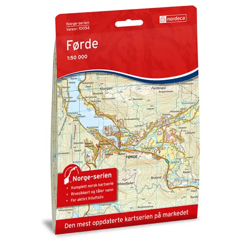 F&#248;rde Nordeca Norge 1:50 000 10054