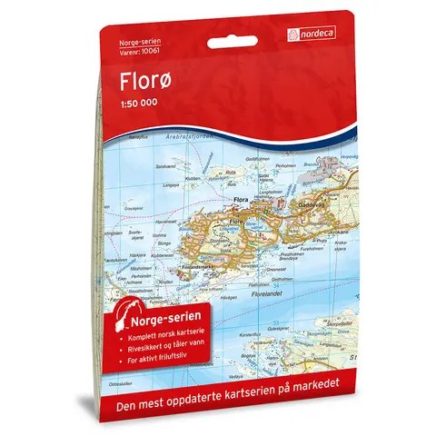 Flor&#248; Nordeca Norge 1:50 000 10061