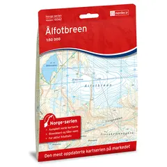 &#197;lfotbreen Nordeca Norge 1:50 000 10062