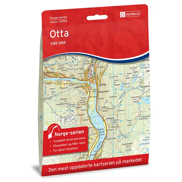 Otta Nordeca Norge 1:50 000 10065 