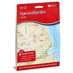 Hj&#248;rundfjorden Nordeca Norge 1:50 000 10070