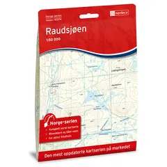 Raudsj&#248;en Nordeca Norge 1:50 000 10074