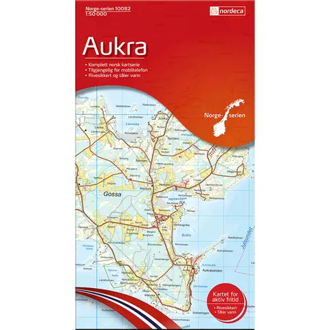 Aukra Nordeca Norge 1:50 000 10082