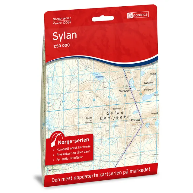 Sylan Nordeca Norge 1:50 000 10087 