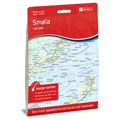 Sm&#248;la Nordeca Norge 1:50 000 10088