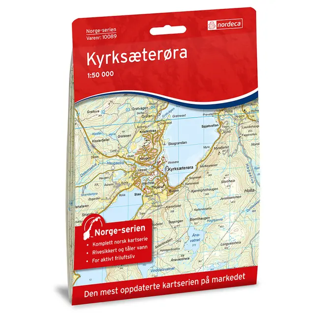 Kyrksæterøra Nordeca Norge 1:50 000 10089 