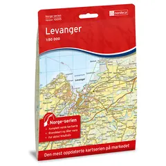 Levanger Nordeca Norge 1:50 000 10095