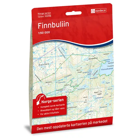 Finnbuliin Nordeca Norge 1:50 000 10098