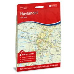 H&#248;ylandet Nordeca Norge 1:50 000 10103