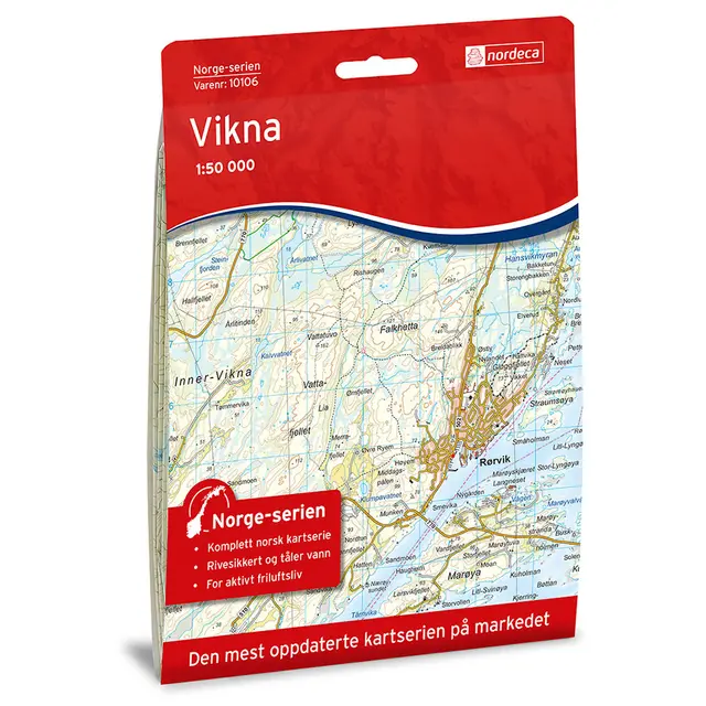 Vikna Nordeca Norge 1:50 000 10106 