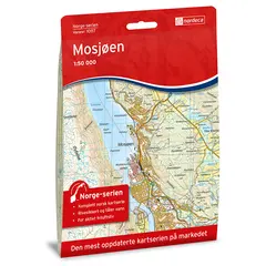 Mosj&#248;en Nordeca Norge 1:50 000 10117