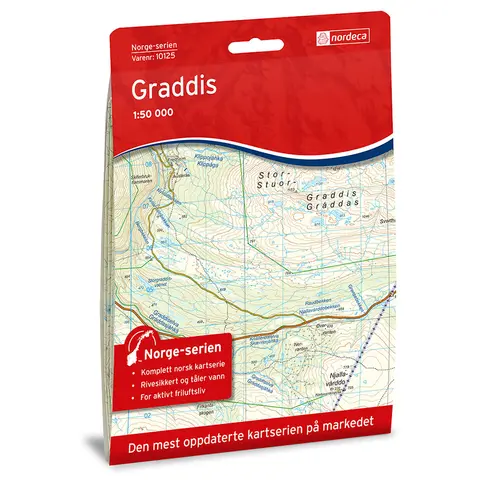 Graddis Nordeca Norge 1:50 000 10125