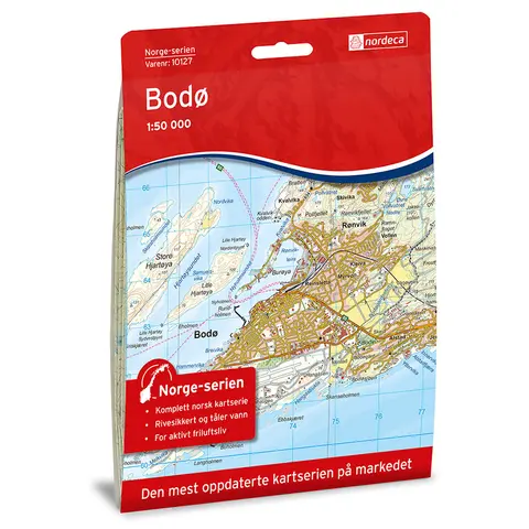 Bod&#248; Nordeca Norge 1:50 000 10127