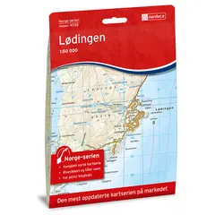 L&#248;dingen Nordeca Norge 1:50 000 10138