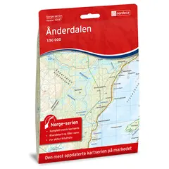 &#197;nderdalen Nordeca Norge 1:50 000 10147