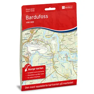 Bardufoss Nordeca Norge 1:50 000 10148