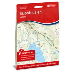 Skibotndalen Nordeca Norge 1:50 000 10149