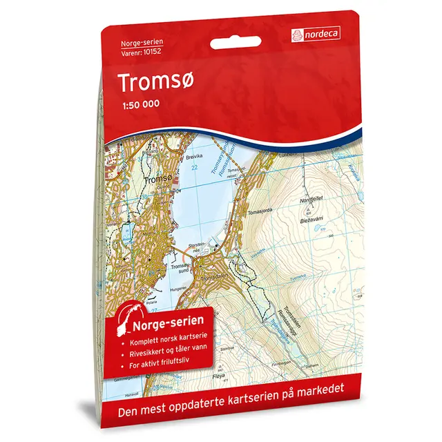 Tromsø Nordeca Norge 1:50 000 10152 