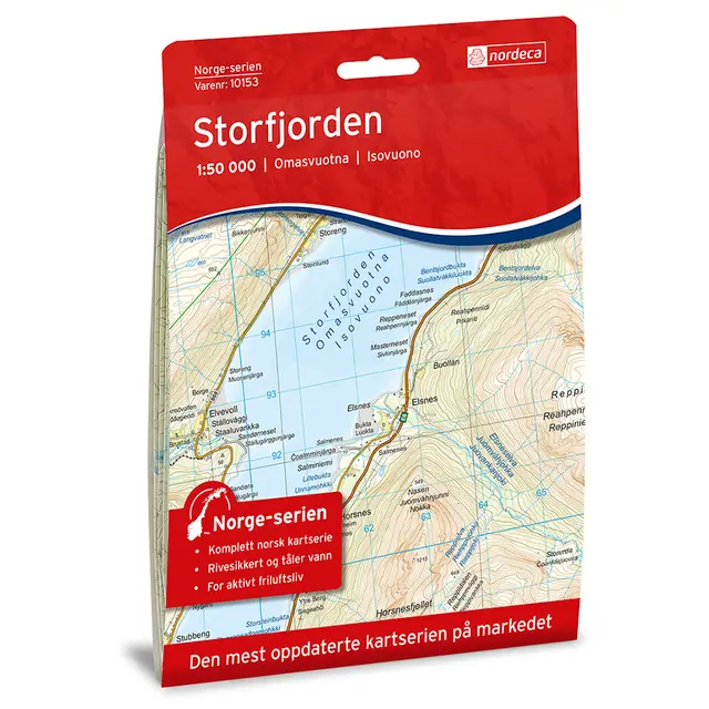 Storfjorden Nordeca Norge 1:50 000 10153 