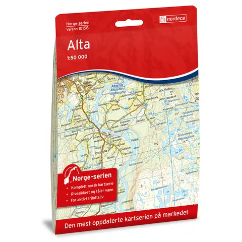 Alta Nordeca Norge 1:50 000 10158