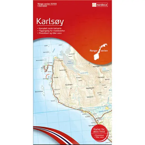 Karls&#248;y Nordeca Norge 1:50 000 10159