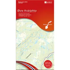 &#216;vre Anarjohka Nordeca Norge 1:50 000 10164