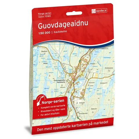 Guovdageaidnu Nordeca Norge 1:50 000 10165