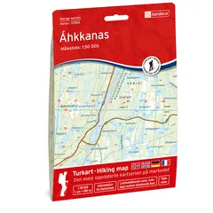 Ahkkanas Nordeca Norge 1:50 000 10166