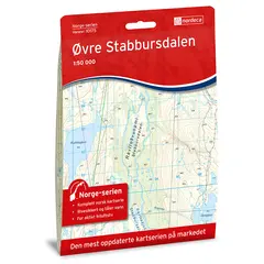 &#216;vre Stabbursdalen Nordeca Norge 1:50 000 10175