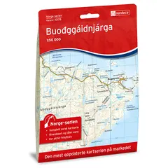 Buodggaidnjarga Nordeca Norge 1:50 000 10178